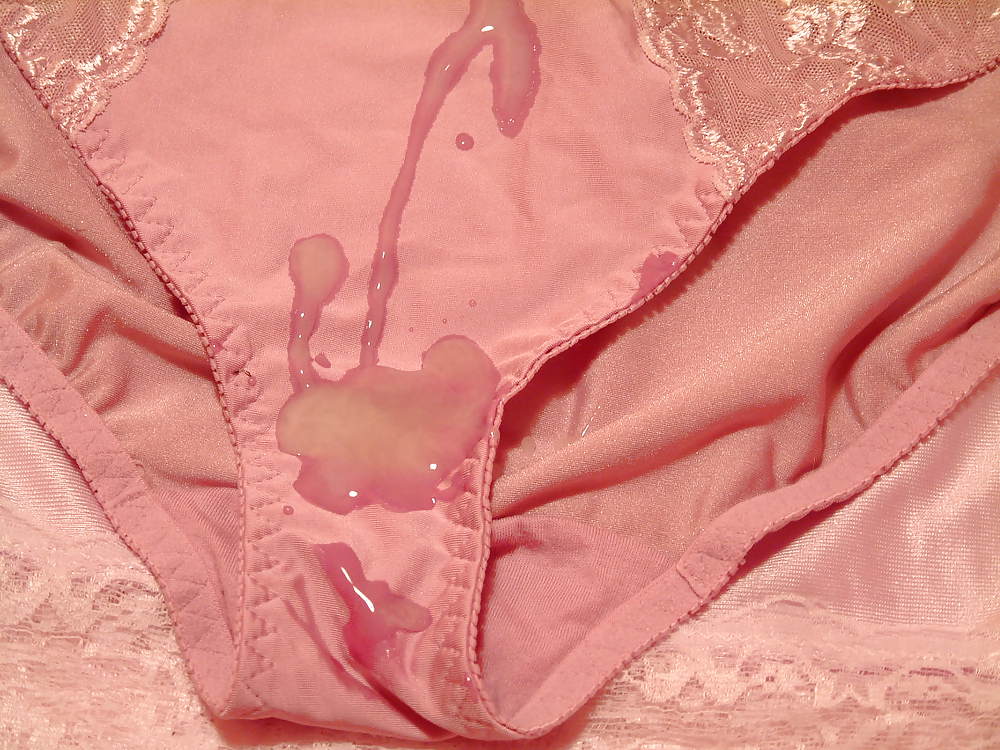 Pink Panty & Bra Cum 1 #21662894