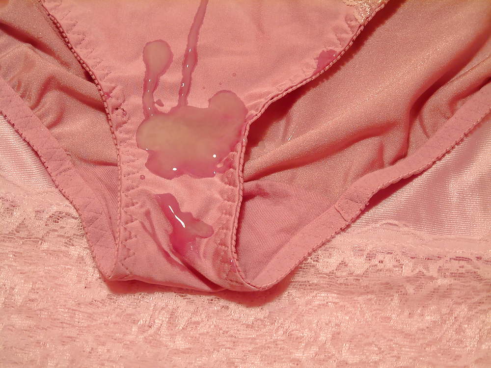 Pink Panty & Bra Cum 1 #21662899