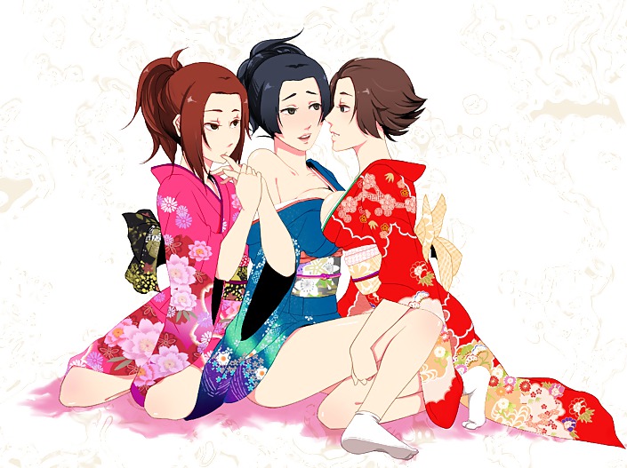 Pure Lesbian Anime-Manga-Hentai Volume 5. #8375314