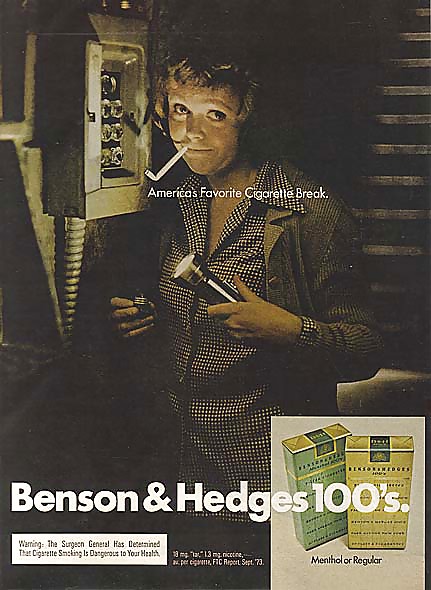 Benson & Hedges 100's Ads #15393375