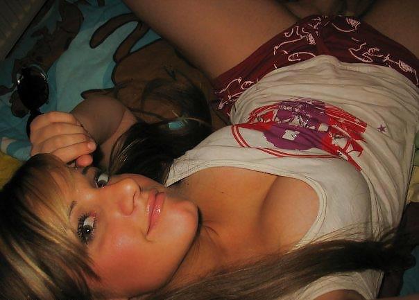 Full of life younger Sandra posing #9473329