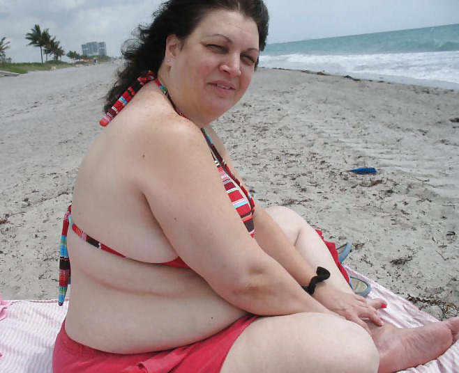 Mom and daughter's friend at beach #4343249