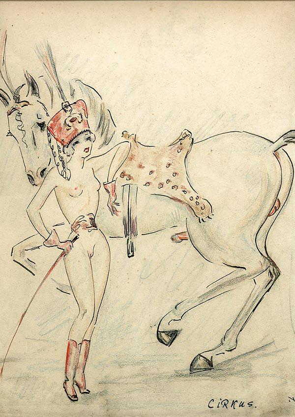 Caricatura erótica 3 - circo del sexo - artista n.n. (11) 
 #18536432