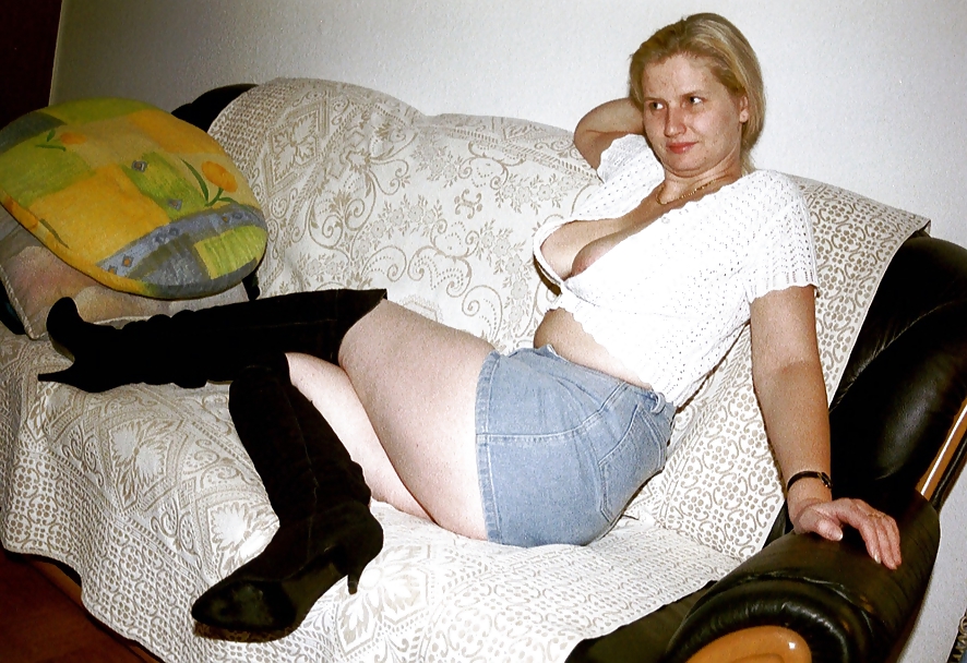 Sag - sexy babe breve jeans mini bianco camicetta scaffale reggiseno 05
 #15611778