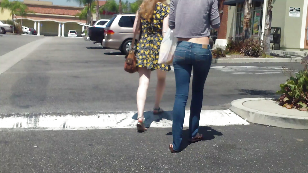 Some nice butts and ass on the street in tight jeans  #14529997