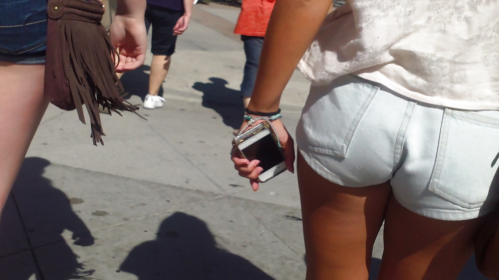 Some nice butts and ass on the street in tight jeans  #14530717