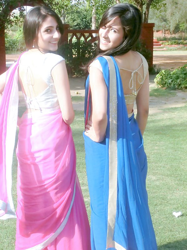 Indian girls in saree #10854318