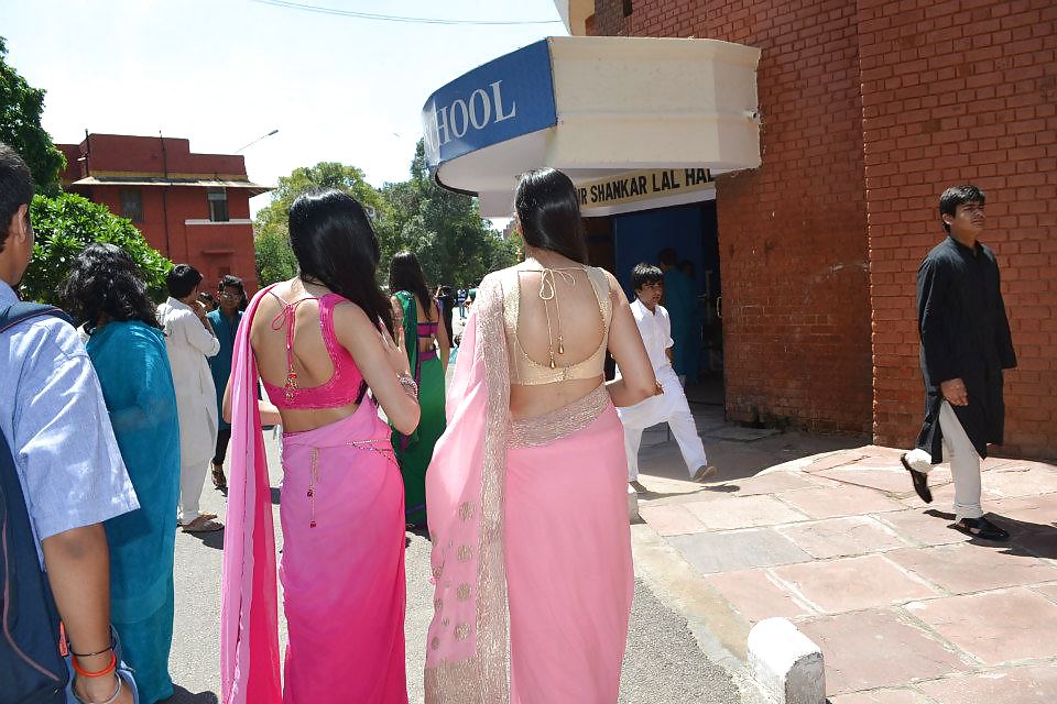 Indian girls in saree #10854326