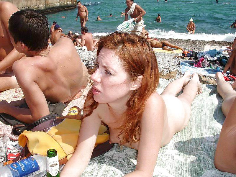Redheads spiaggia nudo
 #829398