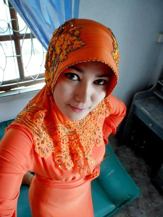 Beauté Et Foulard Hijab Indonésien Chaud Hijab 4 #15345429