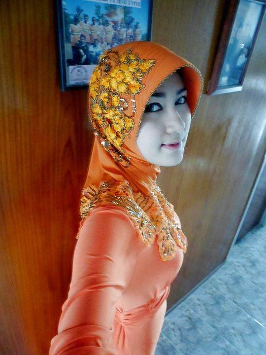 Beauté Et Foulard Hijab Indonésien Chaud Hijab 4 #15345435