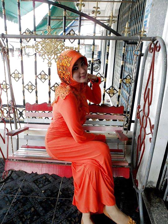 Beauté Et Foulard Hijab Indonésien Chaud Hijab 4 #15345452