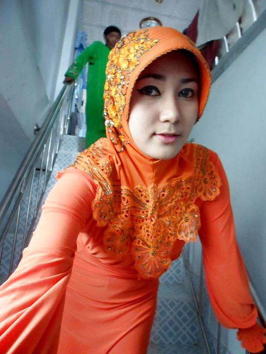 Beauté Et Foulard Hijab Indonésien Chaud Hijab 4 #15345460