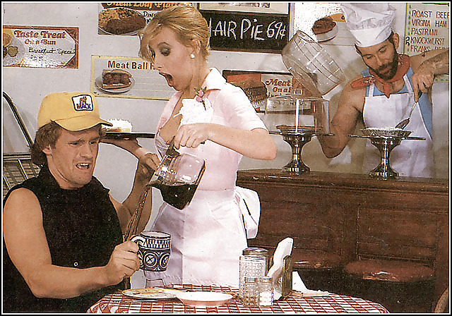 Joanna Storm as waitress serving her customers #13920848
