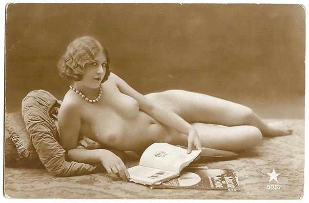 Vintage Eroporn Fotokunst 2 - Verschiedene Künstler C. 1850 - 1920 #6181476