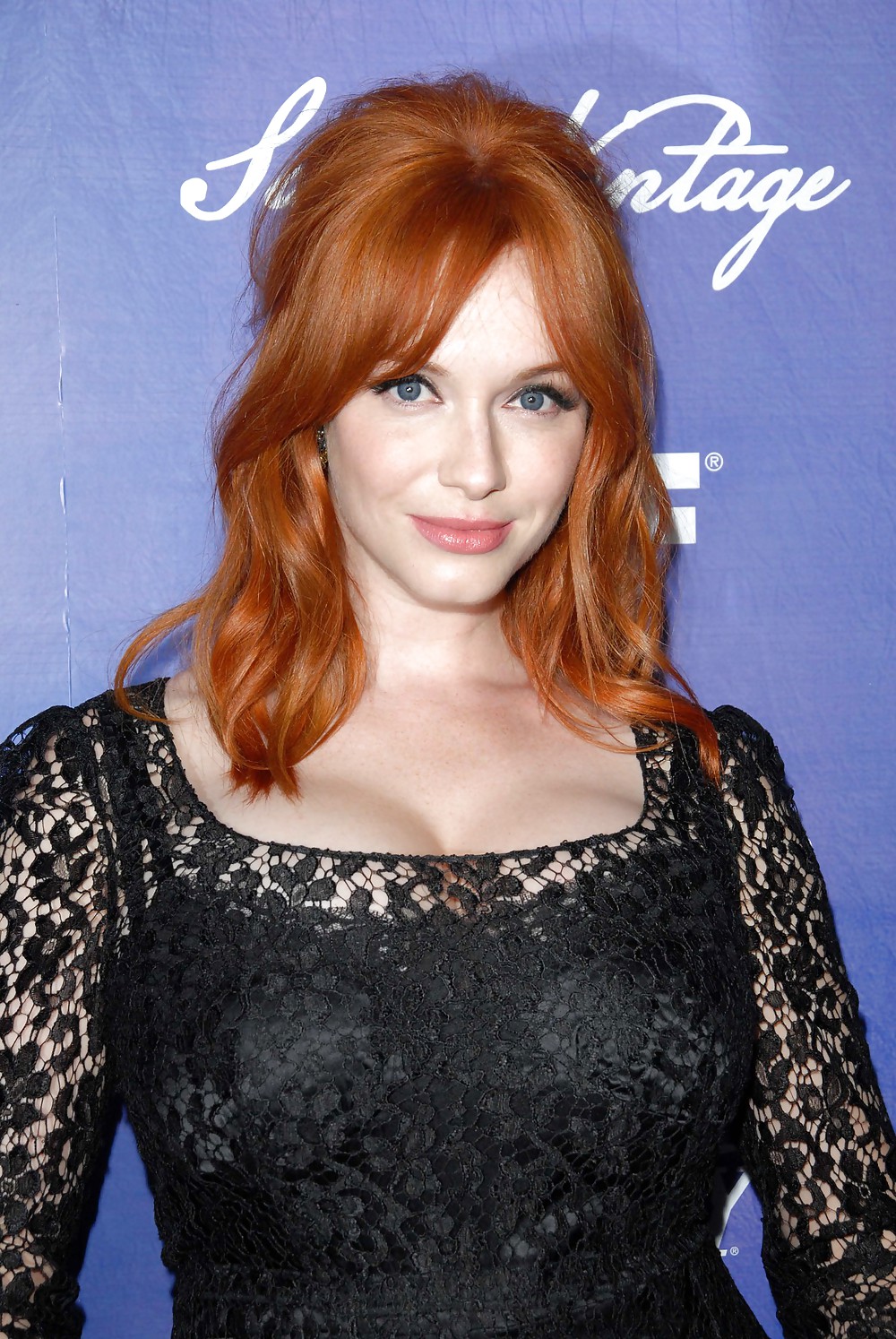 Big tit redhead celeb Christina Hendricks  #17358000