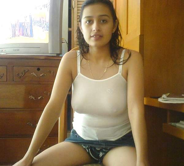 Indian girl with a hairy bush #10930420