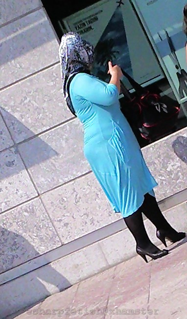 Turban-Hijab Ass Hüften Sind 5 #8347345