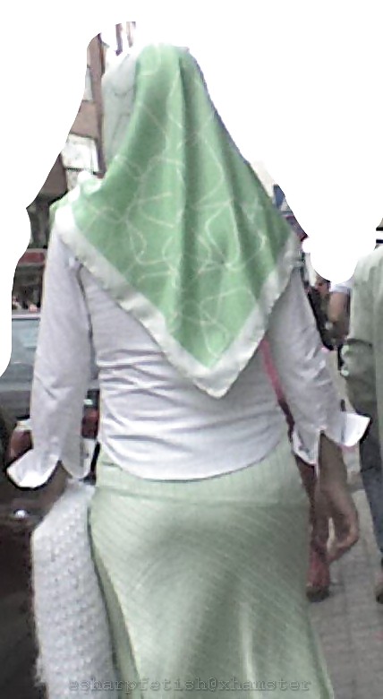 Turban-Hijab Ass Hüften Sind 5 #8347394