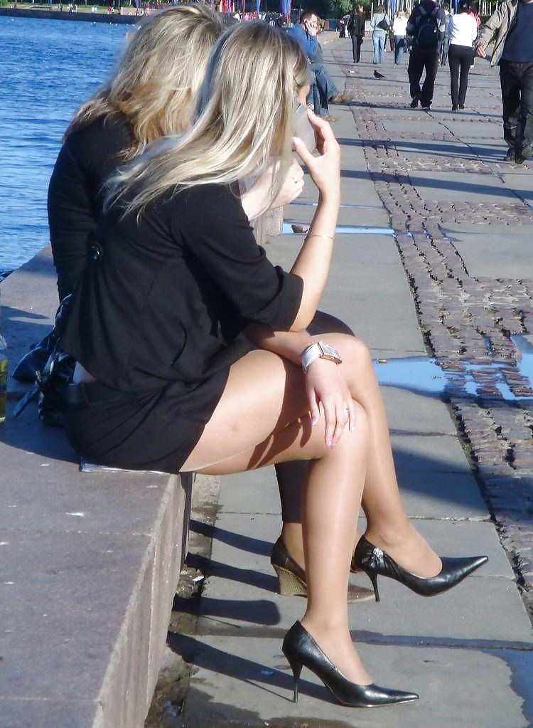 Pantyhose and Upskirt mix #3267667