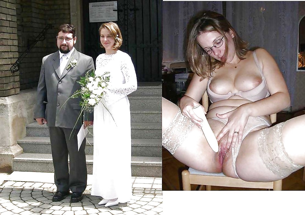 Girls b4 & after wedding #15562777