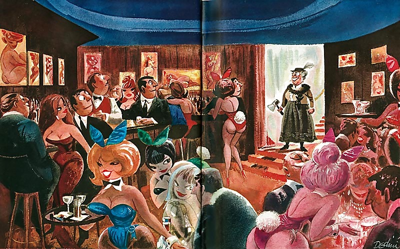 Vintage Playboy Und Andere Zeichnungen #3184227