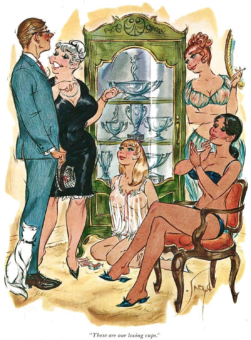 Vintage Playboy Und Andere Zeichnungen #3184385