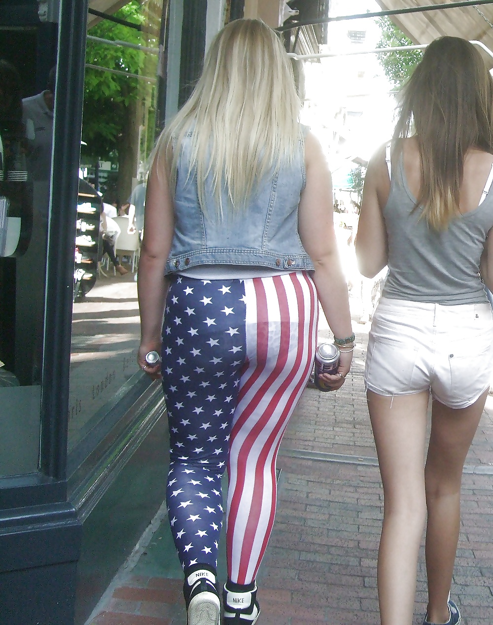 The best Leggings I have found in Hamsters Stars and Stripes #19077708