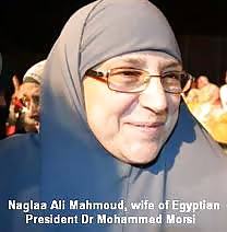 エジプト大統領夫人、成熟したヒジャーブ
 #10943998