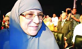 Egypt president wife mature hijab #10944008