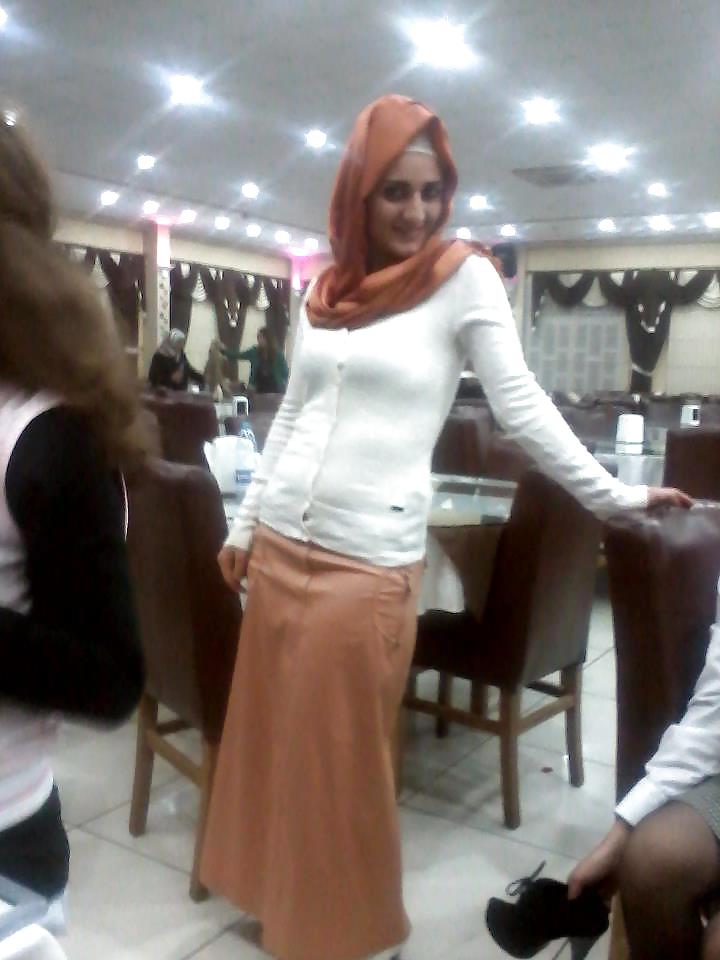 Turkish arab hijab turbanli asian kapali #21345941