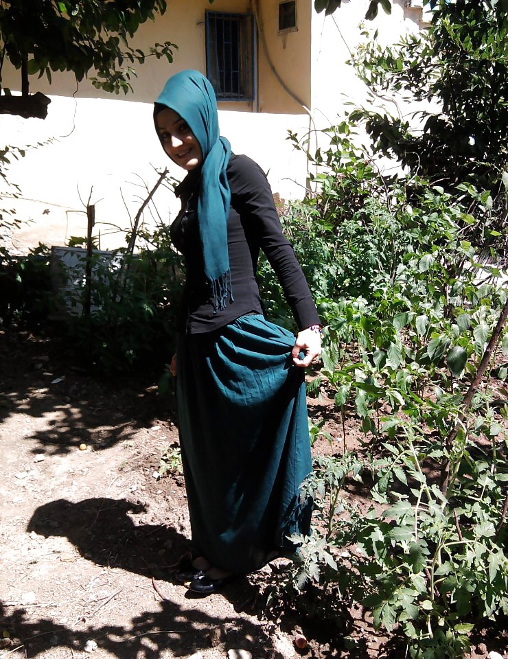 Turkish arab hijab turbanli asian kapali #21345980
