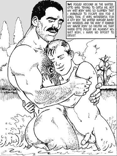 Gay Cartoon 2 (hot hairy sex positions) #7796706