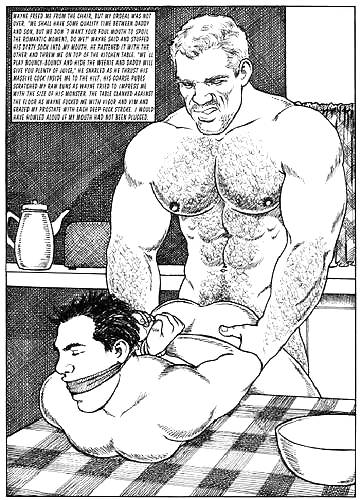 Gay Cartoon 2 (hot hairy sex positions) #7796834