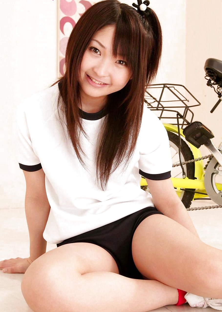 Cute japanese gym class uniform #7773095