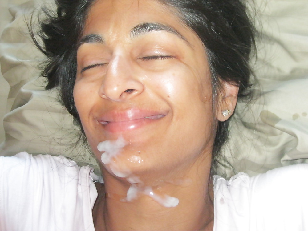 Indian wife facial #17719617