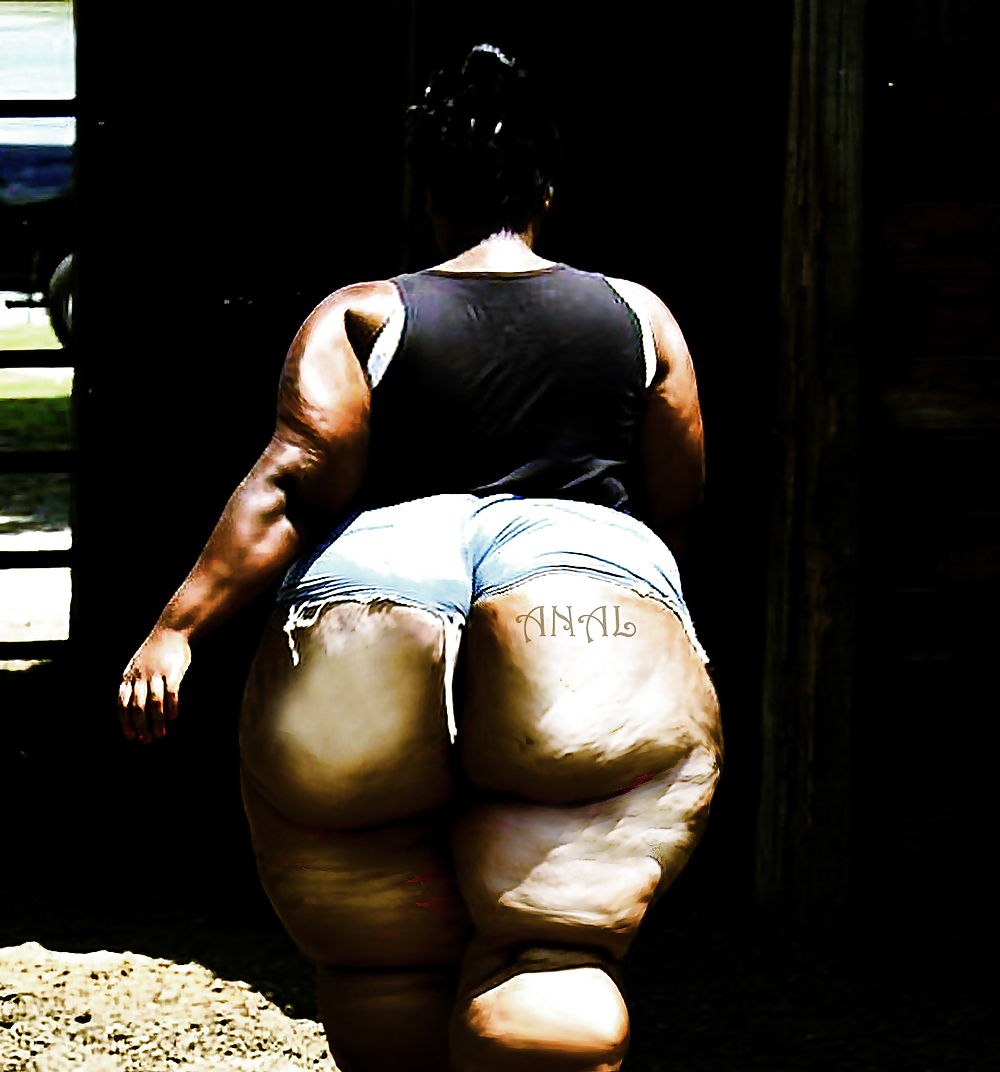 BBW asses in Photoshop. #7833121