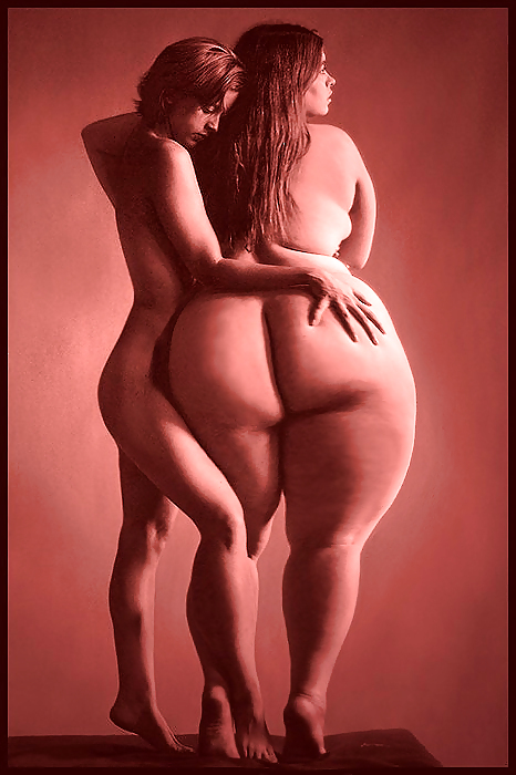 BBW asses in Photoshop. #7835640