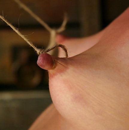Tied up nipples! #8576533