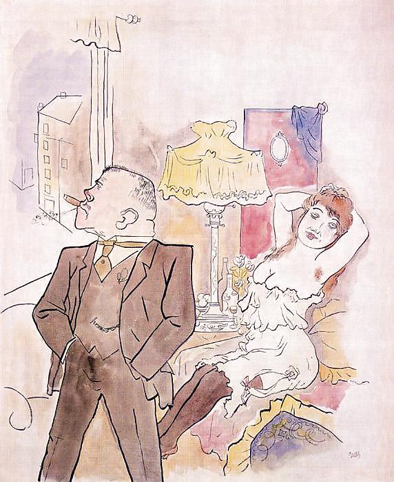 Dessiné Ero Et Porno Art 24 - George Grosz #8930415