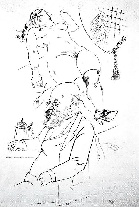 Drawn Ero and Porn Art 24 - George Grosz #8930500