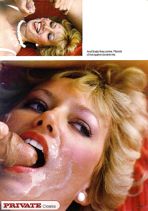 女性の顔にかかるレトロなザーメン
 #19599618