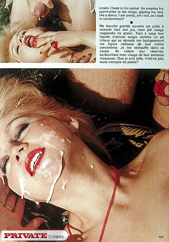 女性の顔にかかるレトロなザーメン
 #19599729