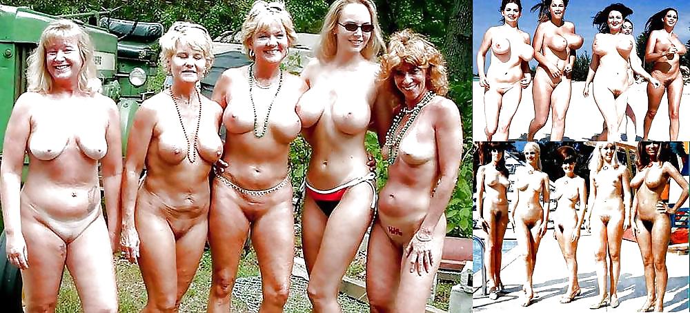 Mujeres desnudas en grupo
 #19297384