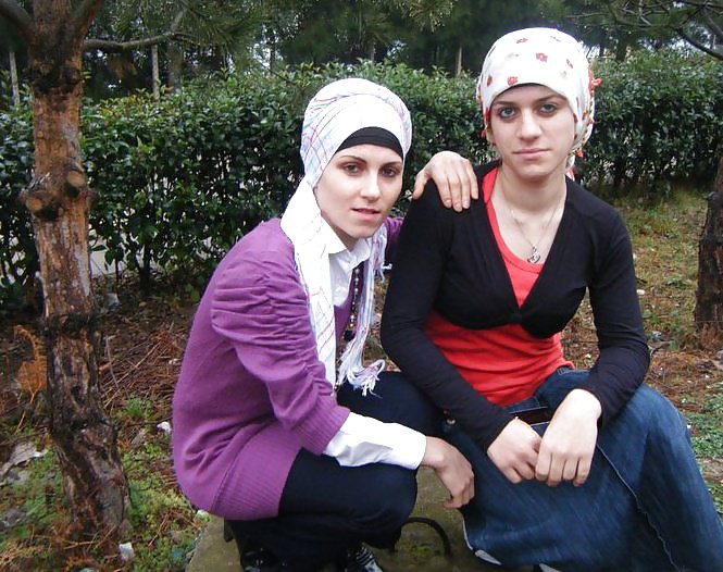 Arabisch-muslimischen Türkischen Turban-Hijab #18609378