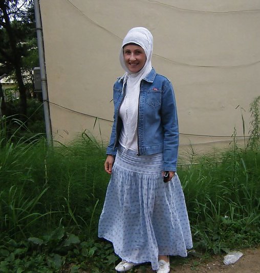 Turbanli arab turkish hijab muslim #18609470