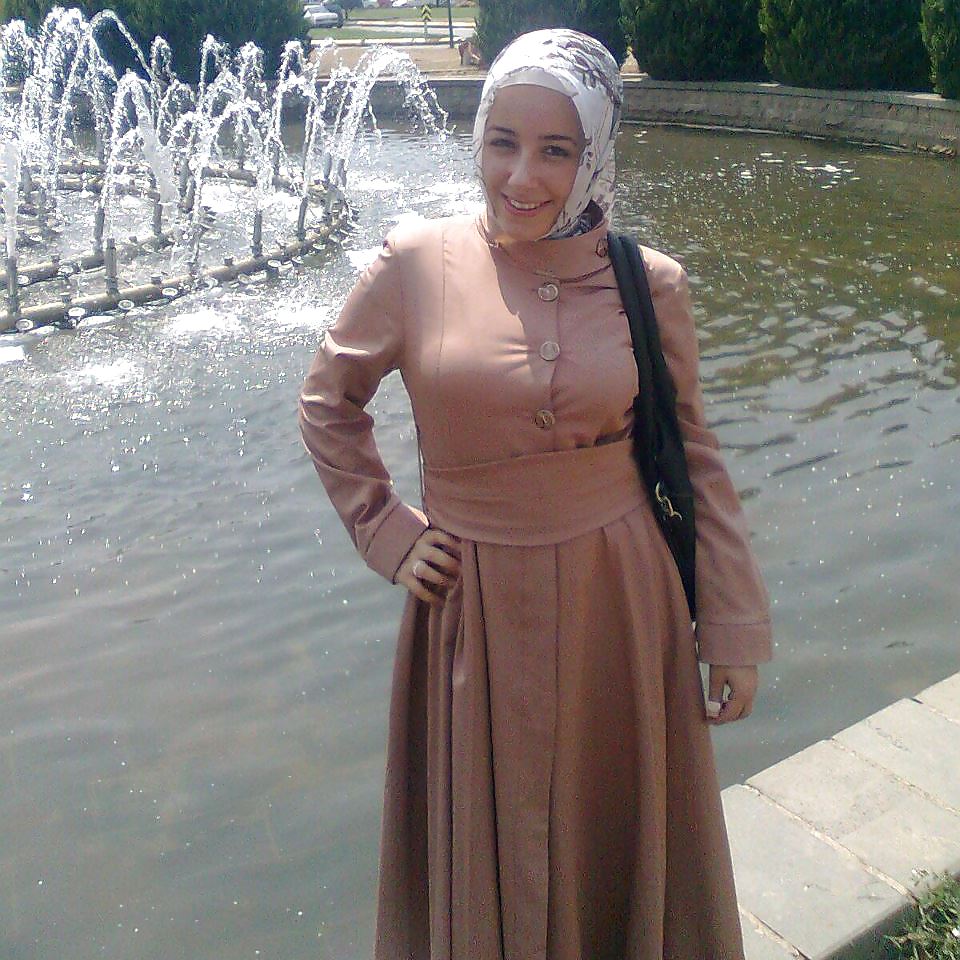 Turbanli árabe turco hijab musulmán
 #18609620