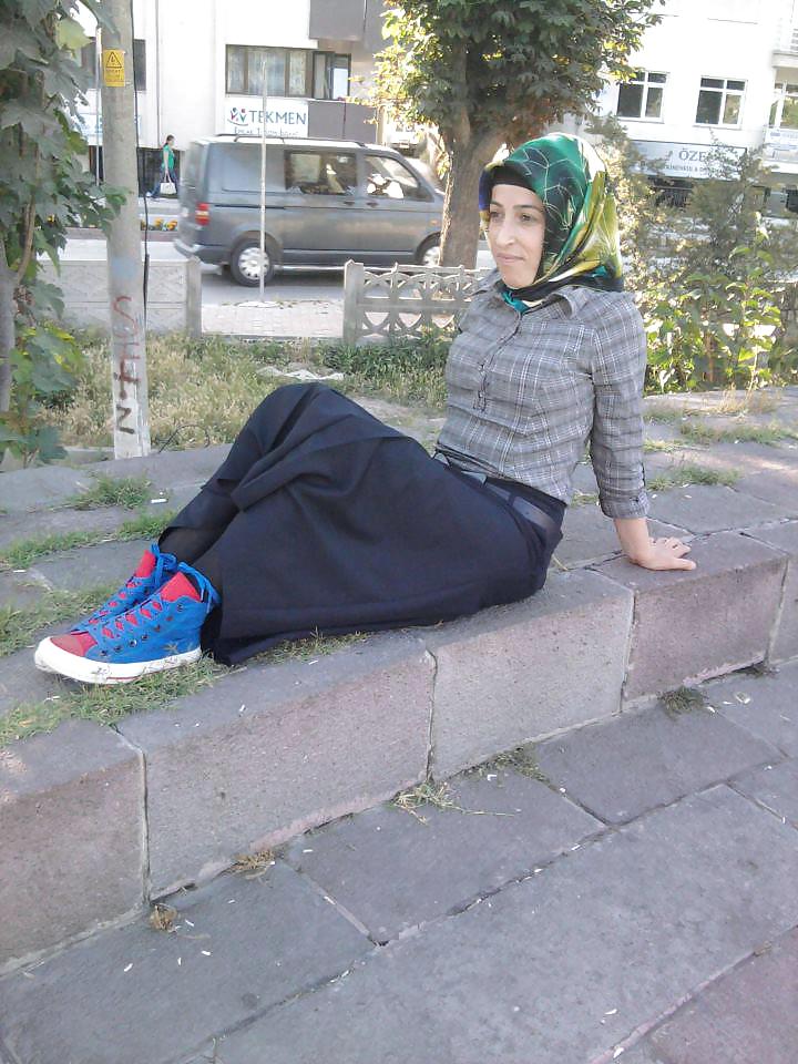 Turbanli arab turkish hijab muslim #18609644