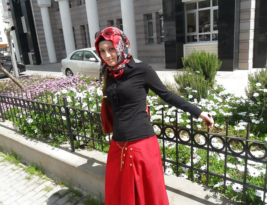 Turbanli árabe turco hijab musulmán
 #18609651