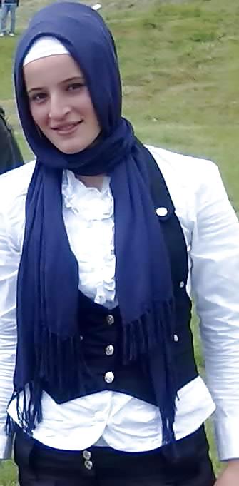 Arabisch-muslimischen Türkischen Turban-Hijab #18609676